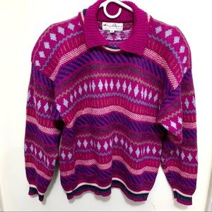 Vintage Origin Alpaca 100% Pure Wool Sweater size Medium